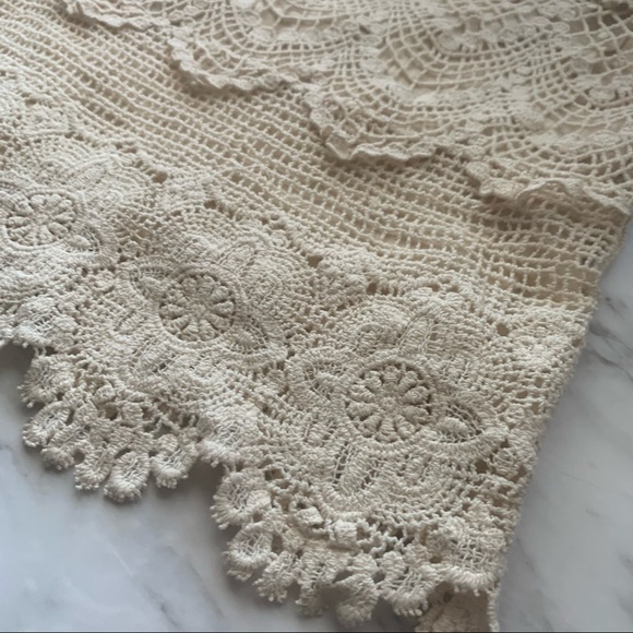 Boho lace / crochet skirt - Picture 4 of 7